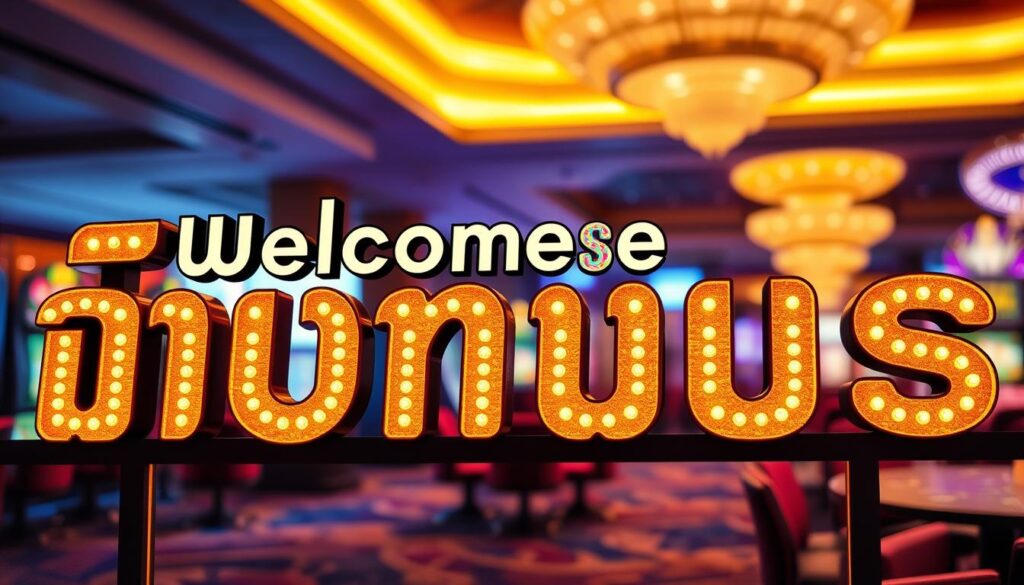 โบนัสต้อนรับ