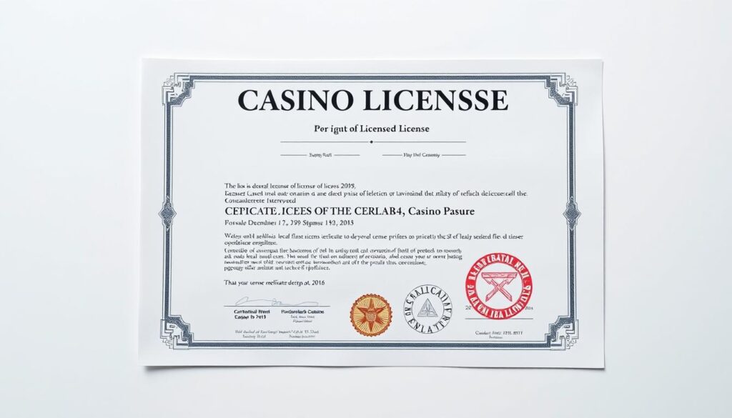 ใบอนุญาตคาสิโน