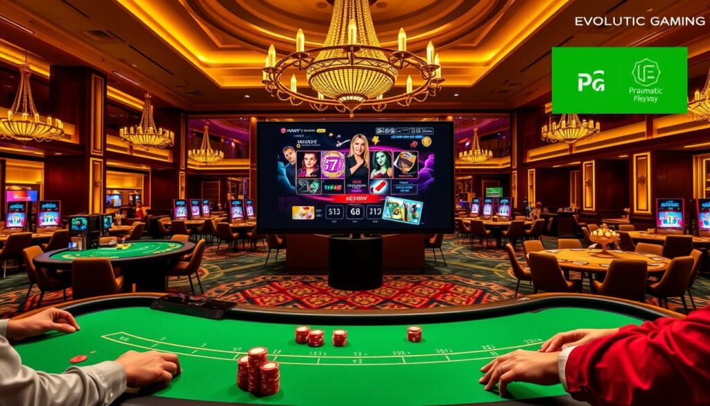 เกมคาสิโนสด Evolution Gaming Pragmatic Play