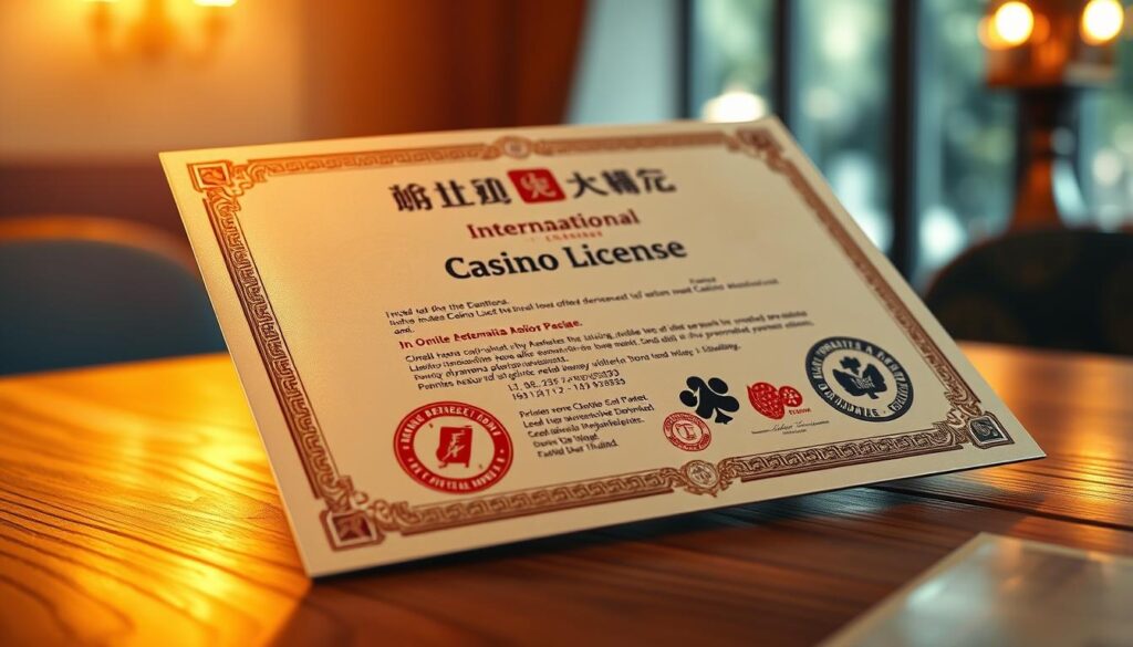 ใบอนุญาตคาสิโนระหว่างประเทศ